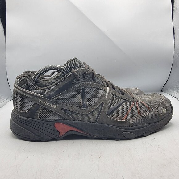 Vasque Mens 11 Gray Trail Running Shoes Hiking Camping Outdoors Casual Walking